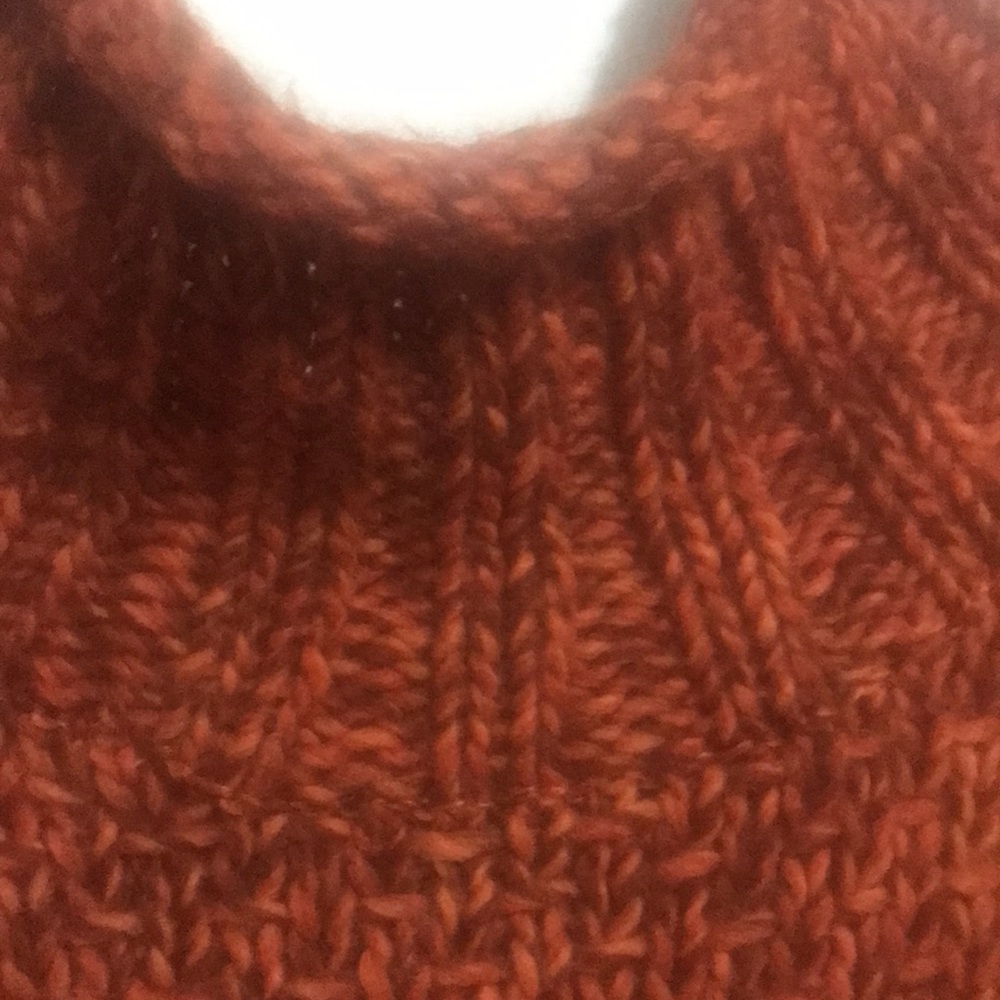 TALBOTS XL knitted sweater acrylic and wool